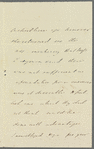 Alaric Alexander Watts to Jane Porter, autograph letter signed