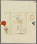 Alaric Alexander Watts to Jane Porter, autograph letter signed