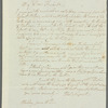 Thomas Nugent to Porter family, autograph letter signed