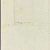John Philippart to Jane Porter, autograph letter signed