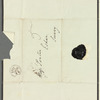 John Ranking to Jane Porter, autograph letter signed