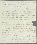Chauncy Hare Townshend to Jane Porter, autograph letter signed