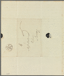 Frederick William Campbell to Jane Porter, autograph letter signed