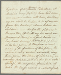 Sir Tomkyns Hilgrove Turner to Anna Maria Porter, autograph letter signed