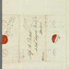 Sir Tomkyns Hilgrove Turner to Anna Maria Porter, autograph letter signed