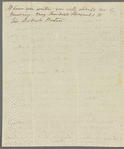 William Lempriere to Jane Porter, autograph letter signed