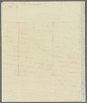 John Ranking to Jane Porter, autograph letter signed