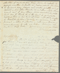 Sarah Gill to Jane Porter, autograph letter signed