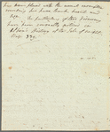 William Lempriere, holograph receipt