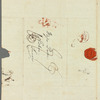 Sarah Gill to Jane Porter, autograph letter signed