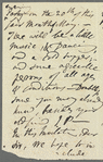 Jane Porter to John Taylor, autograph letter signed (copy?)