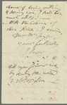 Jane Porter to John Taylor, autograph letter signed (copy?)