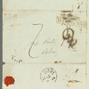 John Bowring to Miss Porter, autograph letter signed