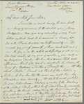 William Sotheby to Jane Porter, autograph letter signed