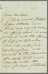Sir Robert Wilson to "Dear Madam," autograph letter signed