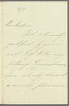 Charlotte Lennox, Duchess of Richmond to Jane Porter, autograph letter signed