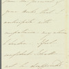 Charlotte Lennox, Duchess of Richmond to Jane Porter, autograph letter signed
