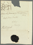 Charlotte Lennox, Duchess of Richmond to Jane Porter, autograph letter signed