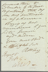 Sir Robert Wilson to Jane Porter, autograph letter signed