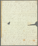 Mary Cockle to Porter sisters, autograph letter signed