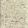 [William Wilberforce?] to Miss Porter, autograph letter