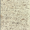 [William Wilberforce?] to Miss Porter, autograph letter