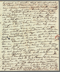 [William Wilberforce?] to Miss Porter, autograph letter