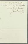 Sir Gore Ouseley to Jane Porter, autograph letter signed