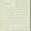 Henry Rolleston to Robert Ker Porter, autograph letter signed