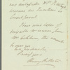 Henry Rolleston to Robert Ker Porter, autograph letter signed