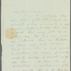 George Loddiges to "My Dear Madam," autograph letter signed