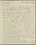 Edward Clive Bayley to Robert Ker Porter, autograph letter signed