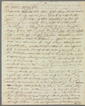 Edward Clive Bayley to Robert Ker Porter, autograph letter signed