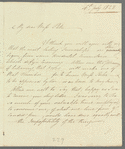 Lady Anne Hamilton to Miss Porter, autograph letter signed