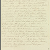 Lady Anne Hamilton to Miss Porter, autograph letter signed