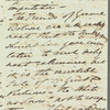 Sir Robert Wilson to Jane Porter, autograph letter signed