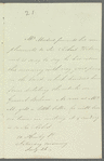 José Luis Alvaro Alvino Fernández de Madrid to Sir Robert Wilson, autograph letter third person