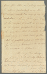 H. O'Callaghan to Mrs. Porter, autograph letter signed