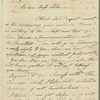 Lady Anne Hamilton to Miss Porter, autograph letter signed