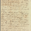 Lady Anne Hamilton to Miss Porter, autograph letter signed