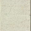 Sarah Belzoni to Miss Porter, autograph letter signed