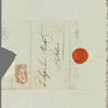 John Briggs to Jane Porter, autograph letter signed