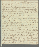 Caroline Vernon to "My dear Madam," autograph letter signed