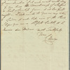 Caroline Vernon to "My dear Madam," autograph letter signed