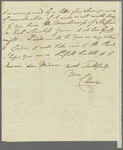 Caroline Vernon to "My dear Madam," autograph letter signed