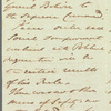 Sir Robert Wilson to "My dear Madam," autograph letter signed