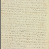 Alexander Keith to Jane Porter, autograph letter signed