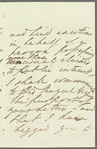 Robert Gardiner to Jane Porter, autograph letter signed