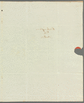 James Silk Buckingham to Jane Porter, autograph letter third person