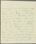 James Silk Buckingham to Jane Porter, autograph letter signed